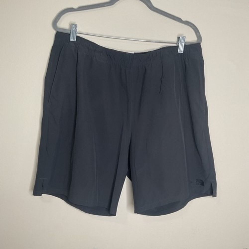 The North Face Gray Asphalt Unlined Hiking Fishing Chino Shorts Men XL Indonesia